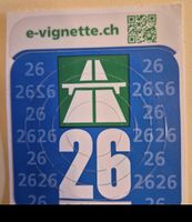 Autobahn Vignette 2026 Neu