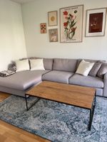 Micasa Salontisch ARNDT – Wildeiche & Metall (120 × 70 × 39)