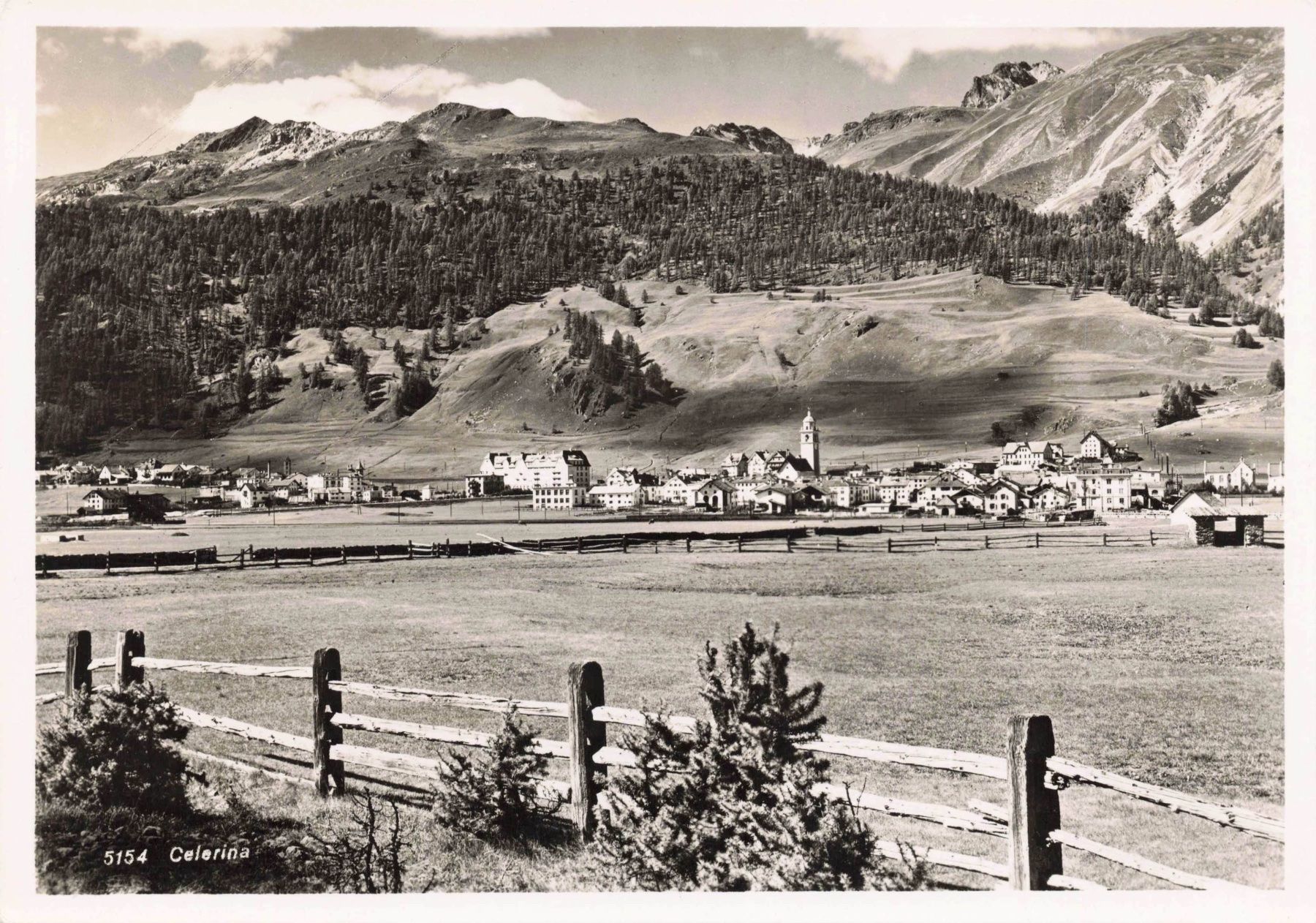 Cartoline postali: Celerina G – Usato da Biasca venduto da Blenio71