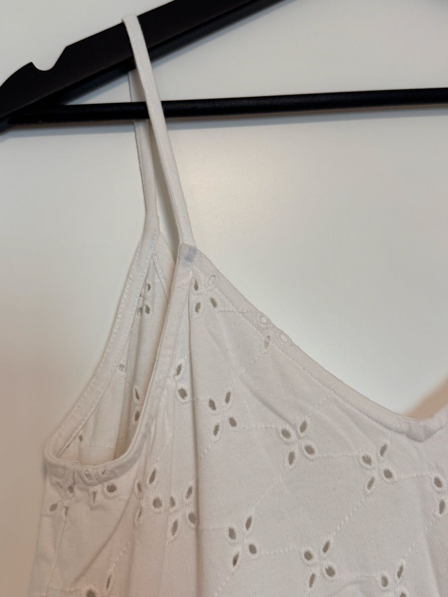 Asos Vestiti: White Broderie Midi Dress Size 36 – Usato da Dübendorf venduto da ClaraS. 4