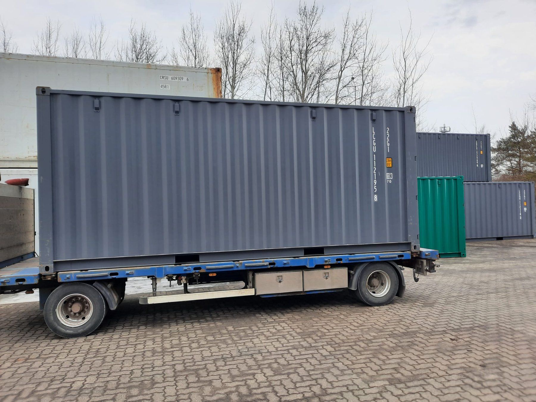 Contenitori edile: 20 Fuß Lagercontainer/ Seecontainer/ Storage/ Materialager – Nuovo (secondo la descrizione) da Hamburg venduto da inf_r2kx 4