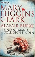 UND NIEMAND SOLL DICH FINDEN - HIGGINS CLARK & BURKE -THRILL