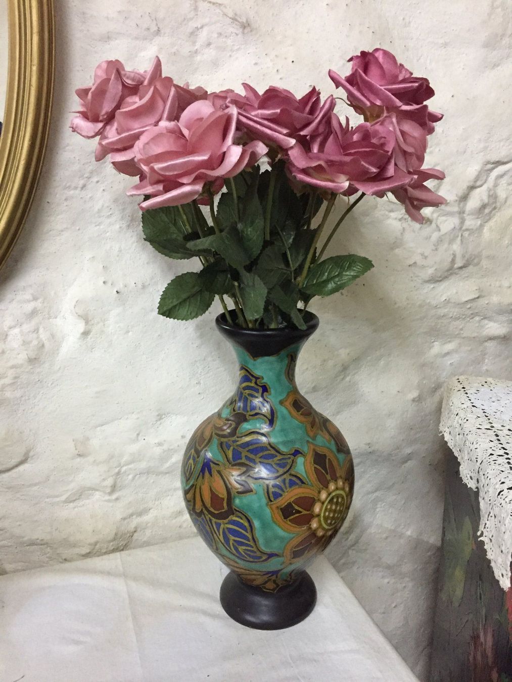 Piante & sementi: Künstliche Rosen / Kunstpflanze – Usato da Schaffhausen venduto da vintageville 9