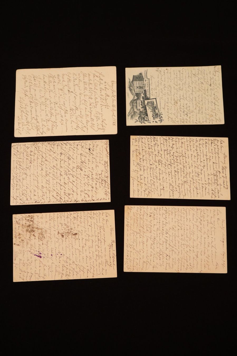 Cartoline postali: LOT Postkarten und Ansichtskarten von 1894-1933 – Usato da Volketswil venduto da brockipfannenstil 5