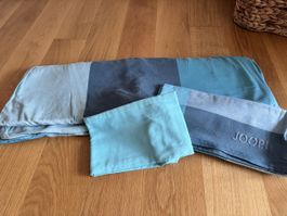 Joop! Bettwäsche-Set, Blau/Türkis