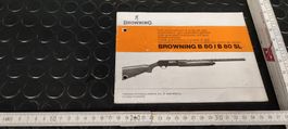 WAFFEN ANLEITUNG BROWNING B80/B80 SL