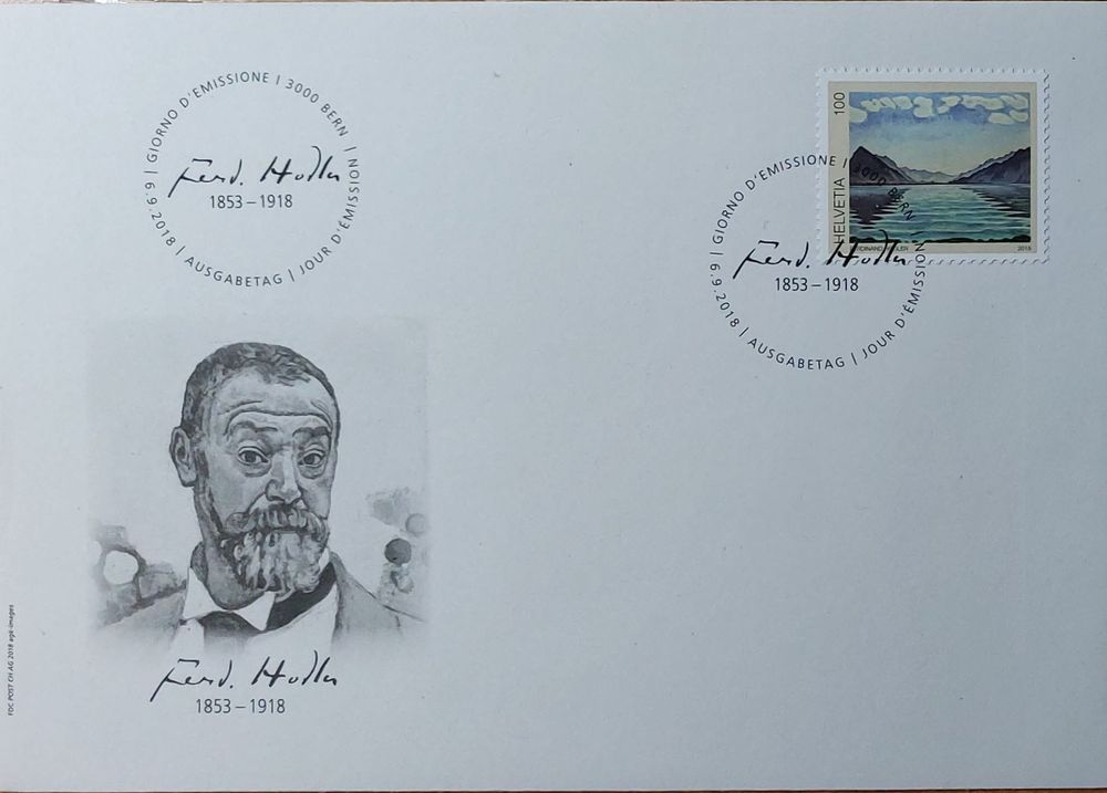 Tutti i francobolli: F1699 - FDC Ferdinand Hodler – Usato da Trélex venduto da Phil_Albert