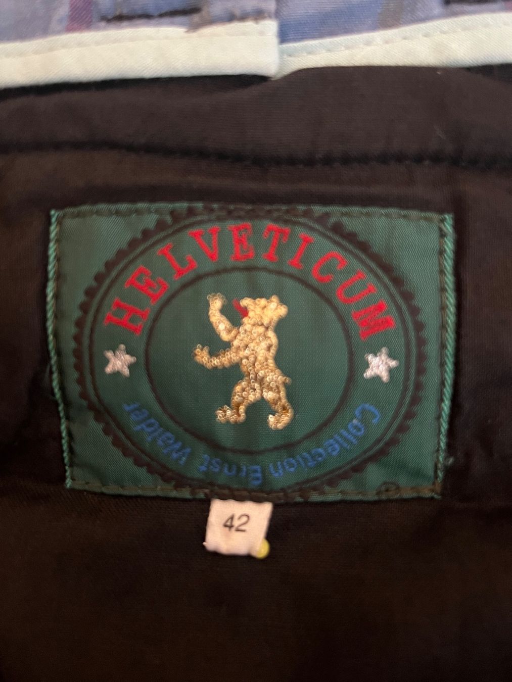 Pantaloni: Original Ernst Walder / Helveticum, schwarze Hose Gr.42 – Usato da Zürich venduto da reg_rf87 3