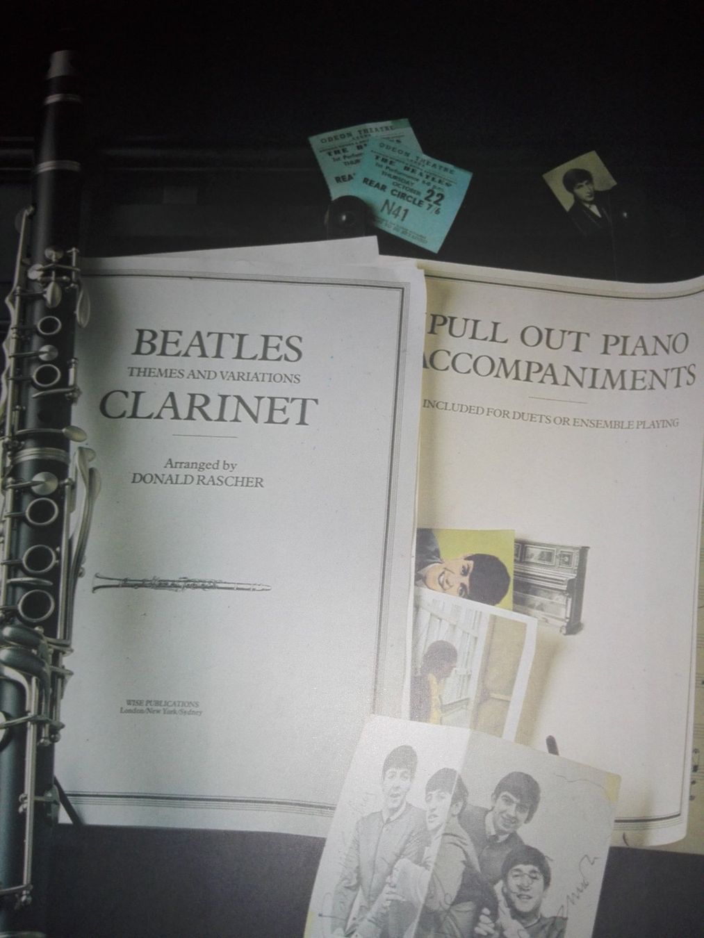 Bücher: Beatles - Themes & Variations Clarinet         ©'1977 – Gebraucht aus St. Gallen von elk2021 1