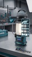 Makita DMR056 Akku DAB+ Radio mit Laterne 18V