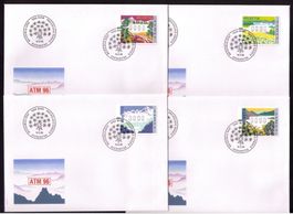%%AKTION%%__ATM 11-14_ Jahreszeiten_ 4 FDC portogerecht !