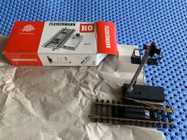 Fleischmann 6012 + 6013 Mast mit Entkupplungsgleis