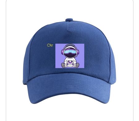 🧢 cappello 🧢 Gamer CKr blu 🧢 elettrico 💙