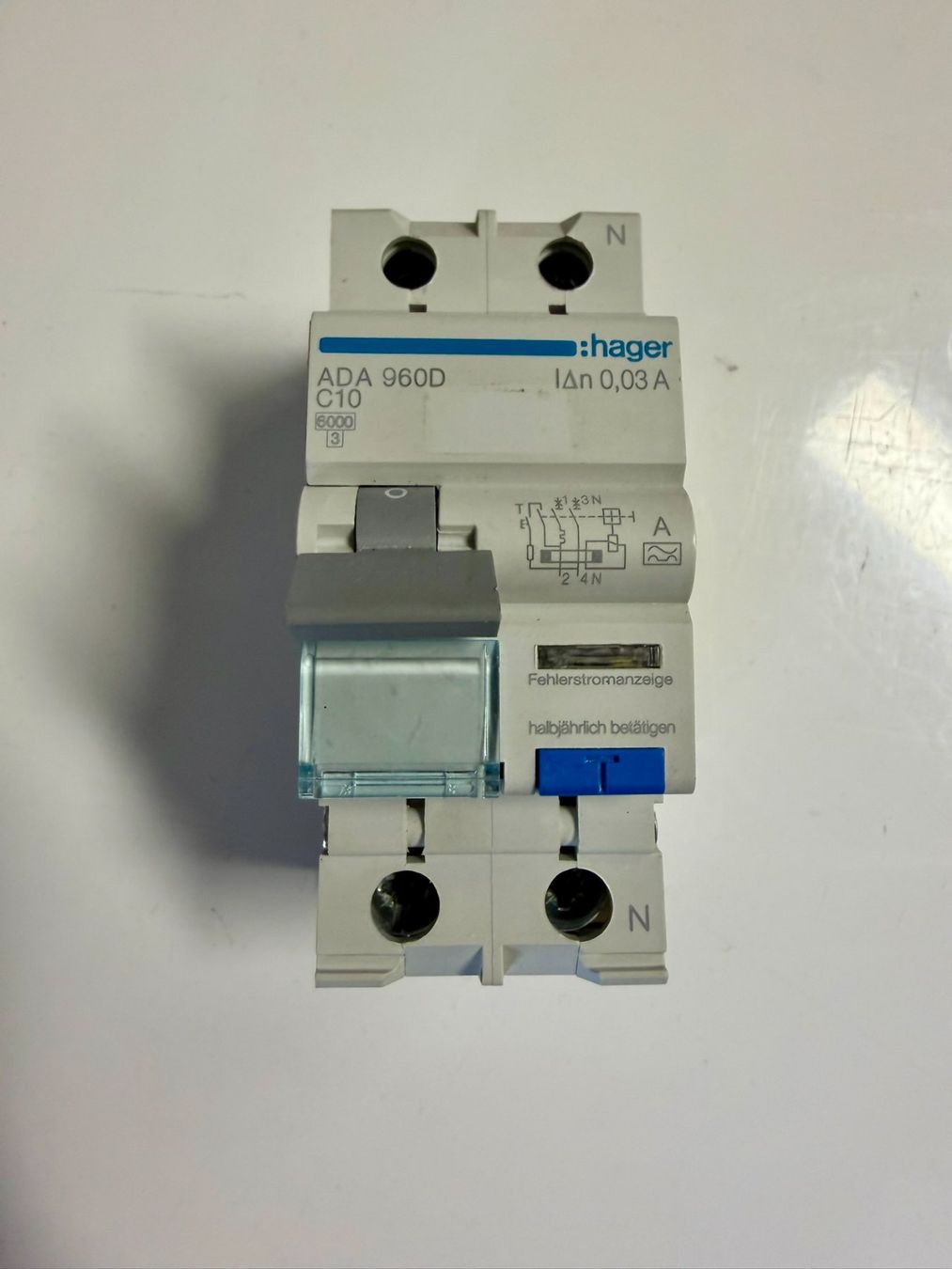 Hager Interruttori: Hager FI/LS ADA 960D, C10,  804 218 264 – Usato da Heiden venduto da ichBieteMehr