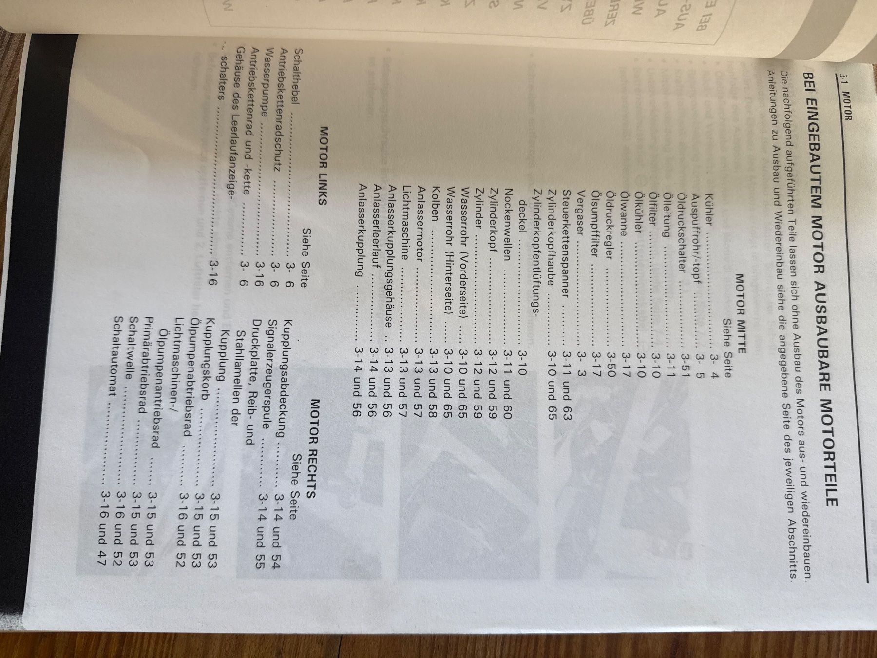 Documents: Werkstatthandbuch Anleitungen – D'occasion à Buochs par 18-84 3