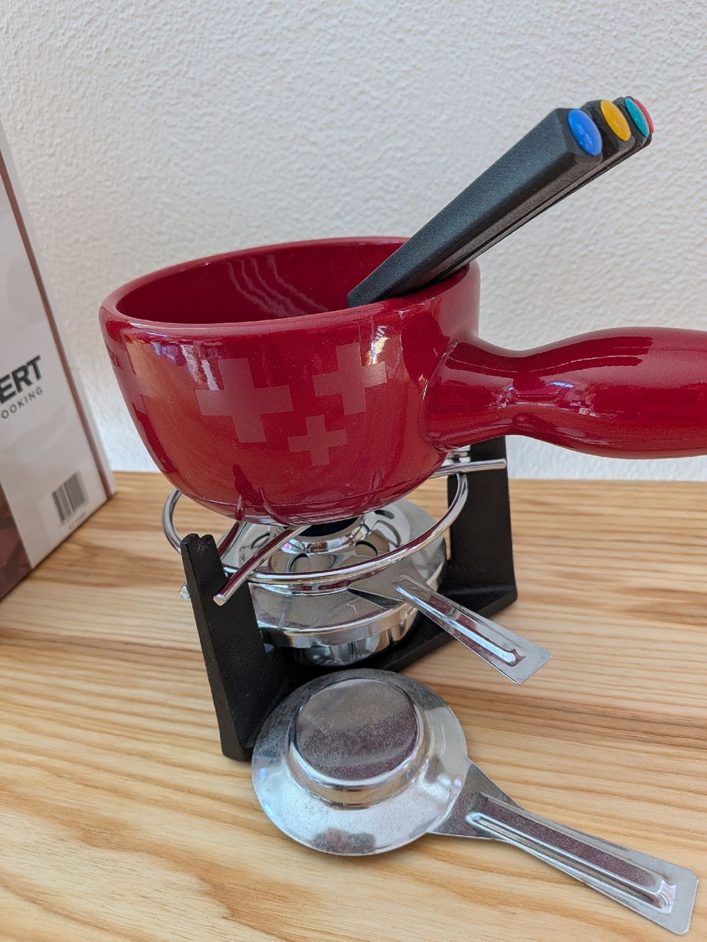 Appareils de cuisine: Mini Fondue-Set rot – Neuf (Voir description) à Zizers par reb_f2jc 1