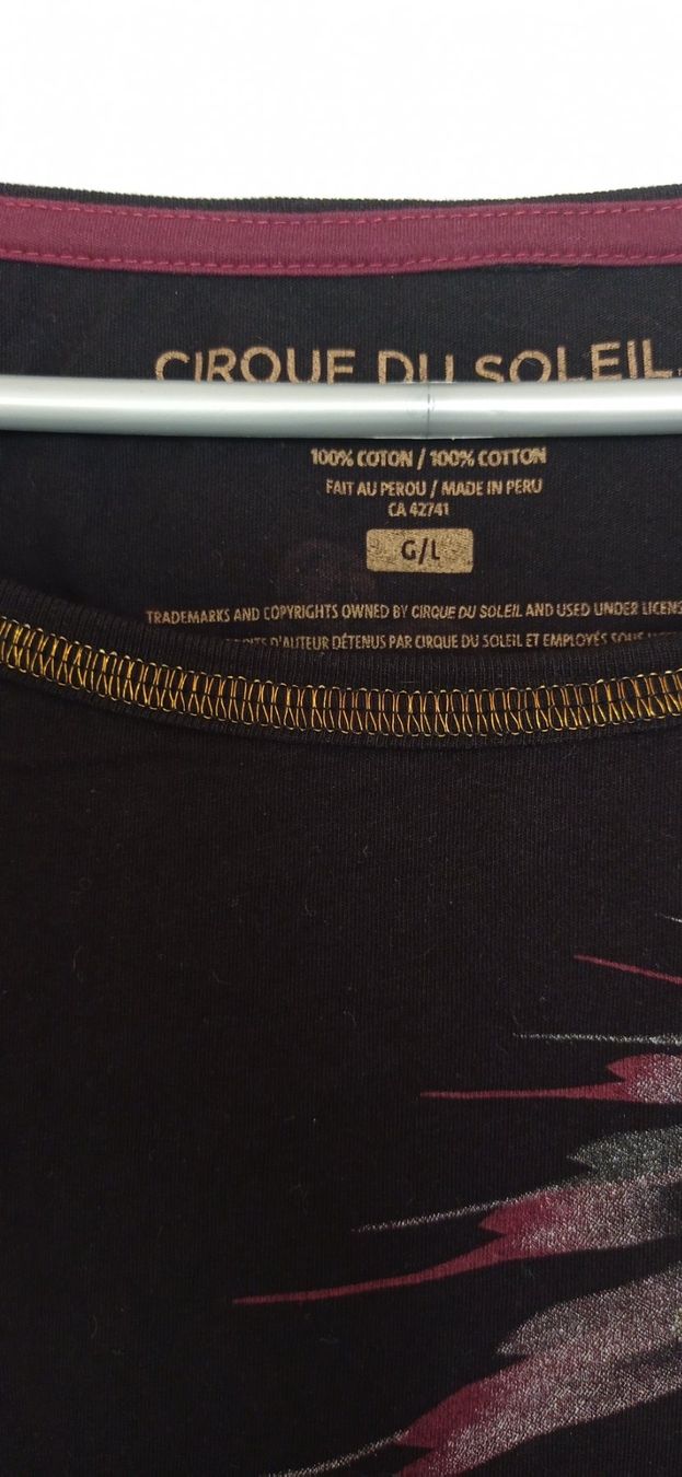 T-shirt: Shirt, schwarz gold Cirque du Soleil – Nuovo (secondo la descrizione) da Bremgarten venduto da gernekaufen1969 6