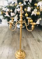 EINZELSTüCK - SONDERPREIS ‼️ Grosse Kerzenhalter 71cm gold