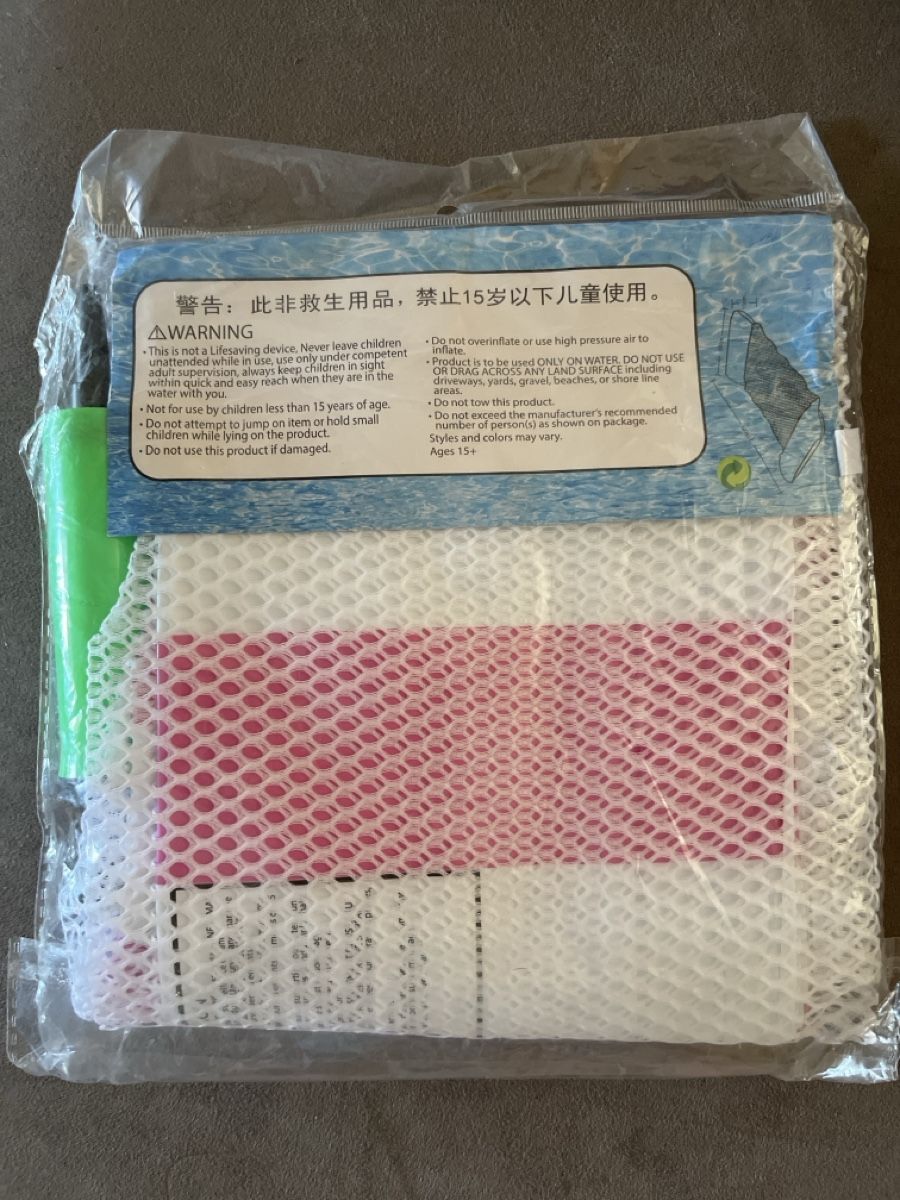 Schwimmringe: Hamac Gonflable piscine mer rose neuf – Neu und originalverpackt aus Genève von Libellule477 2