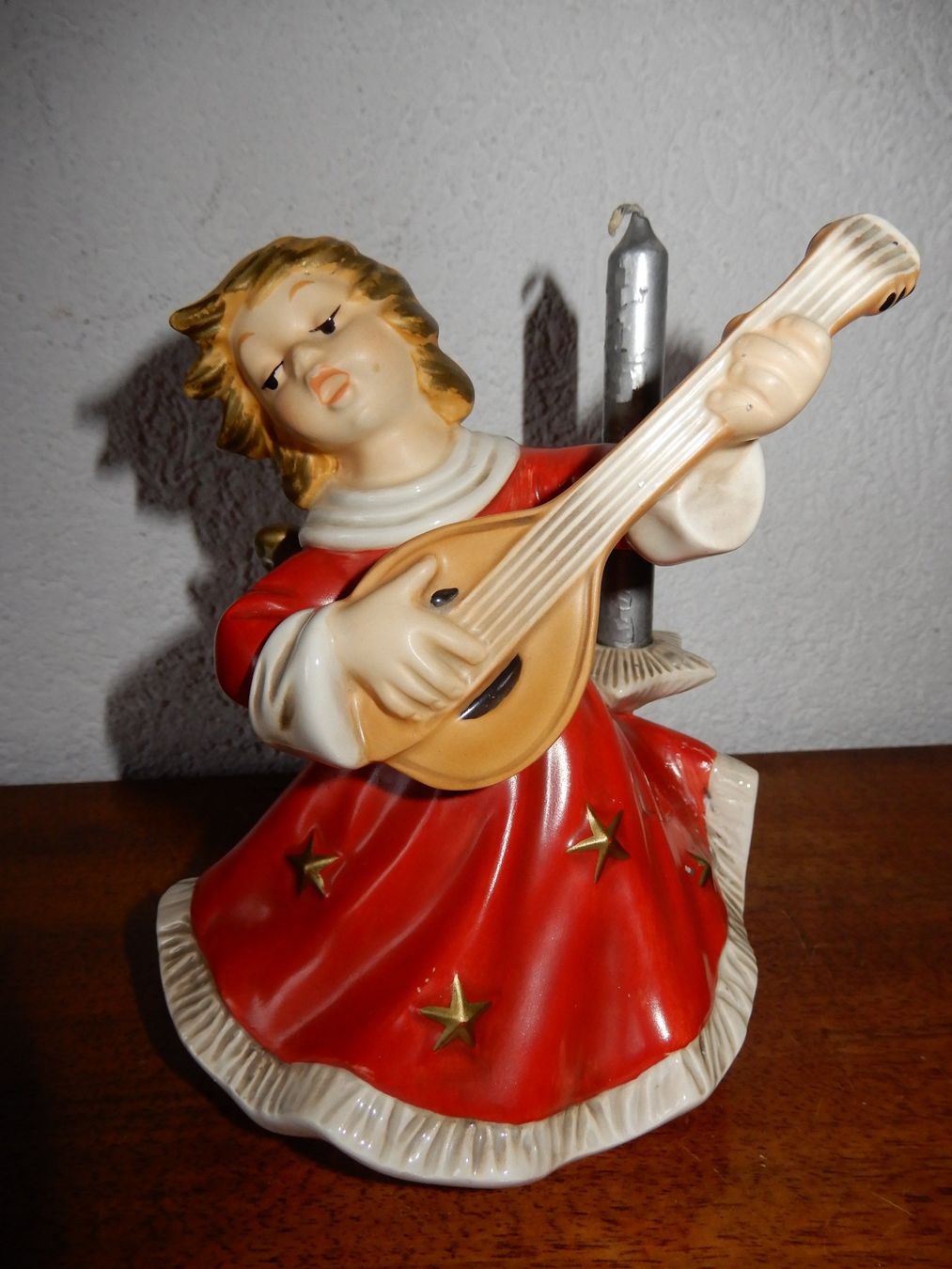 Hummel Figuren: Göbel Weihnachtsengel rot - 42 347 15 - – Gebraucht aus Senèdes von tintinette43