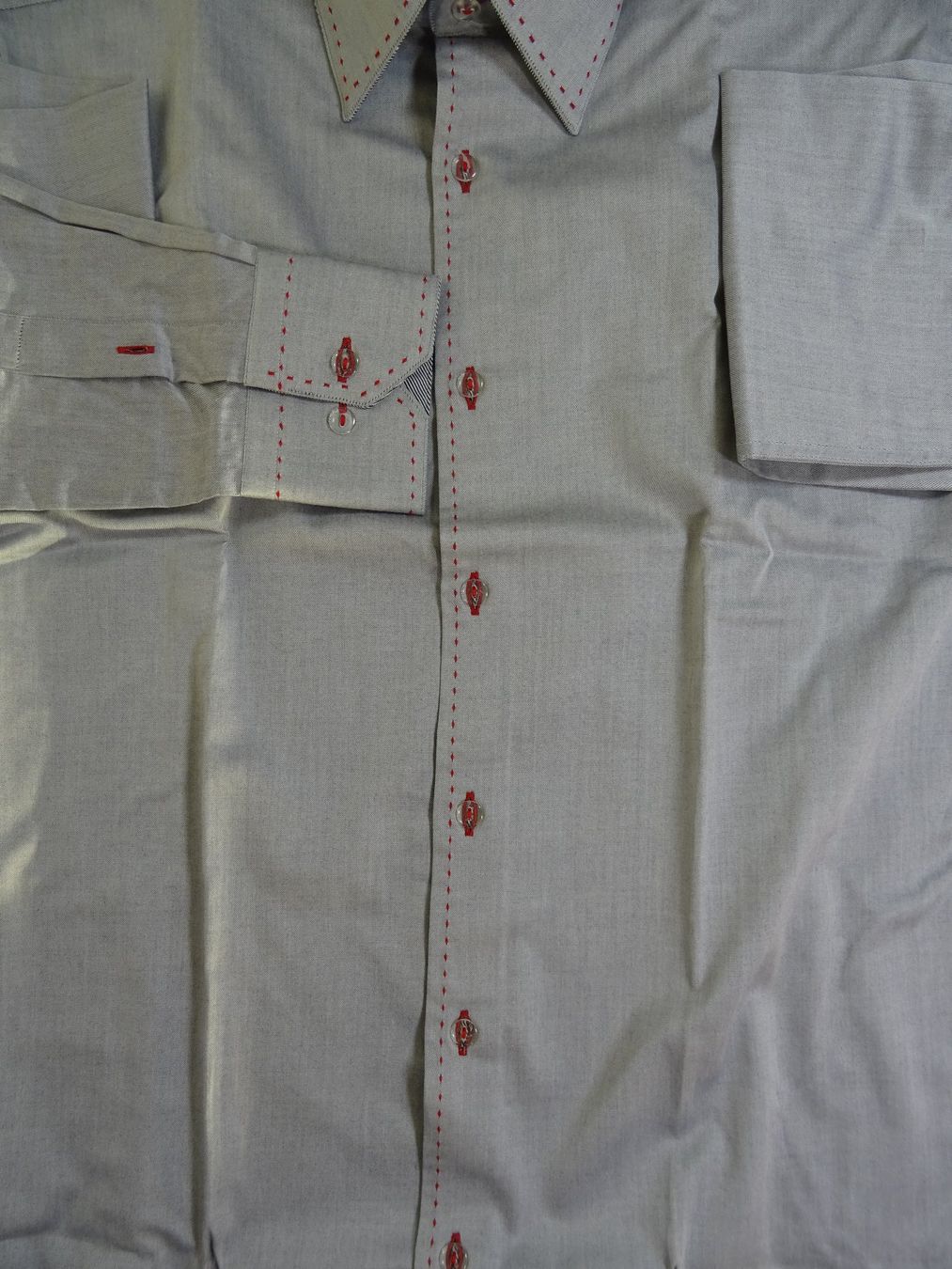 Camicie: Baumwollhemd Herren Grösse 40 - Slim Fit – Usato da Zürich venduto da pet_gcy9 6