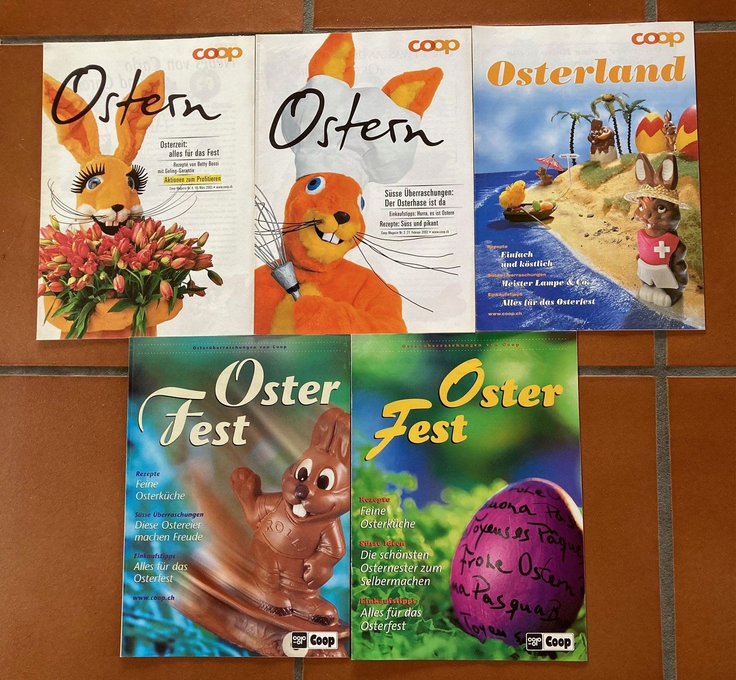 Zeitschriften & Magazine: Coop-Magazine (1998-2003) - Vintage – Gebraucht aus Orselina von Vrenegonde 8