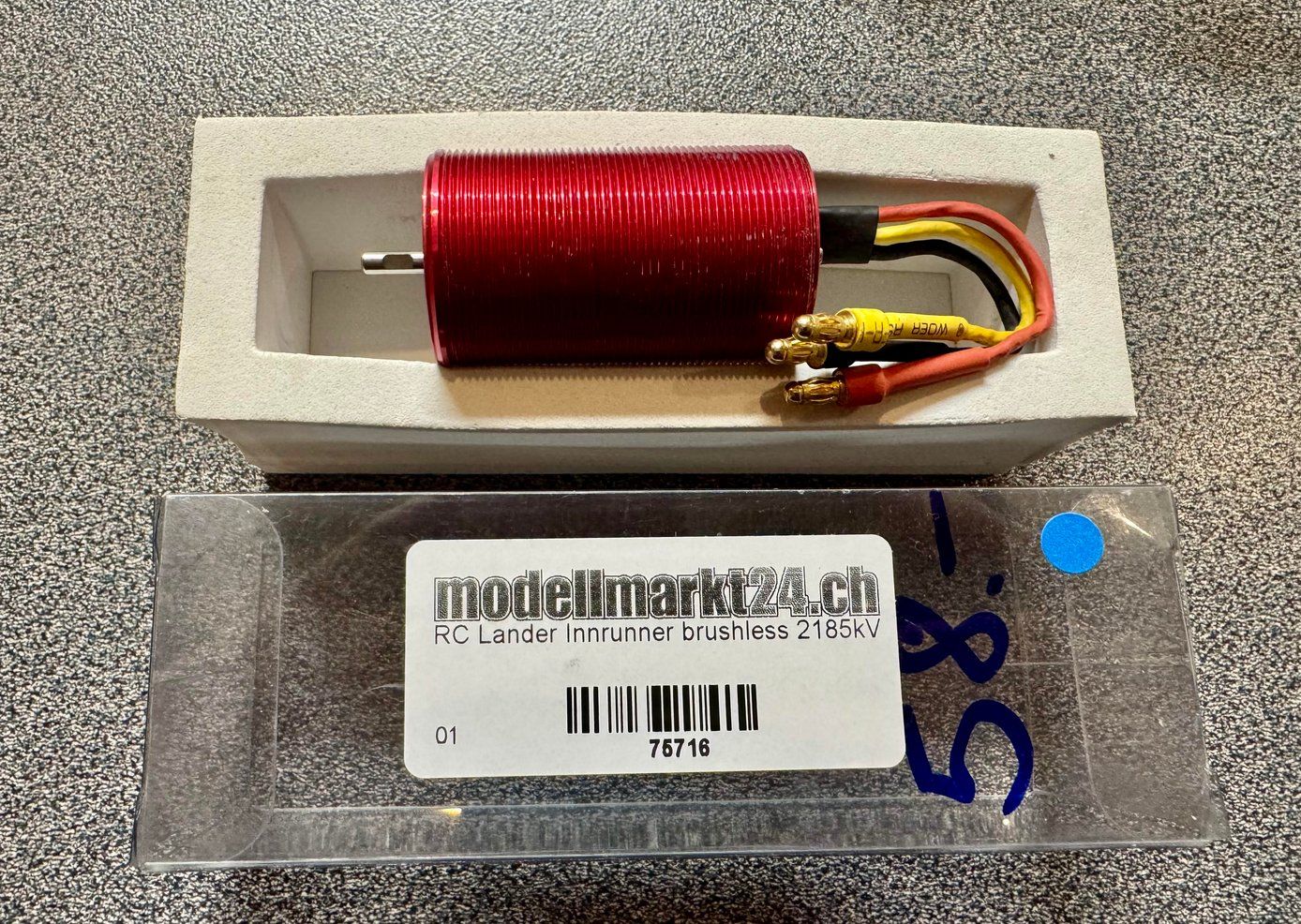 Modellismo RC: Moteur Brushless Inrunner 2185KV – Nuovo e nell'imballaggio originale da Trélex venduto da Arnaudyak