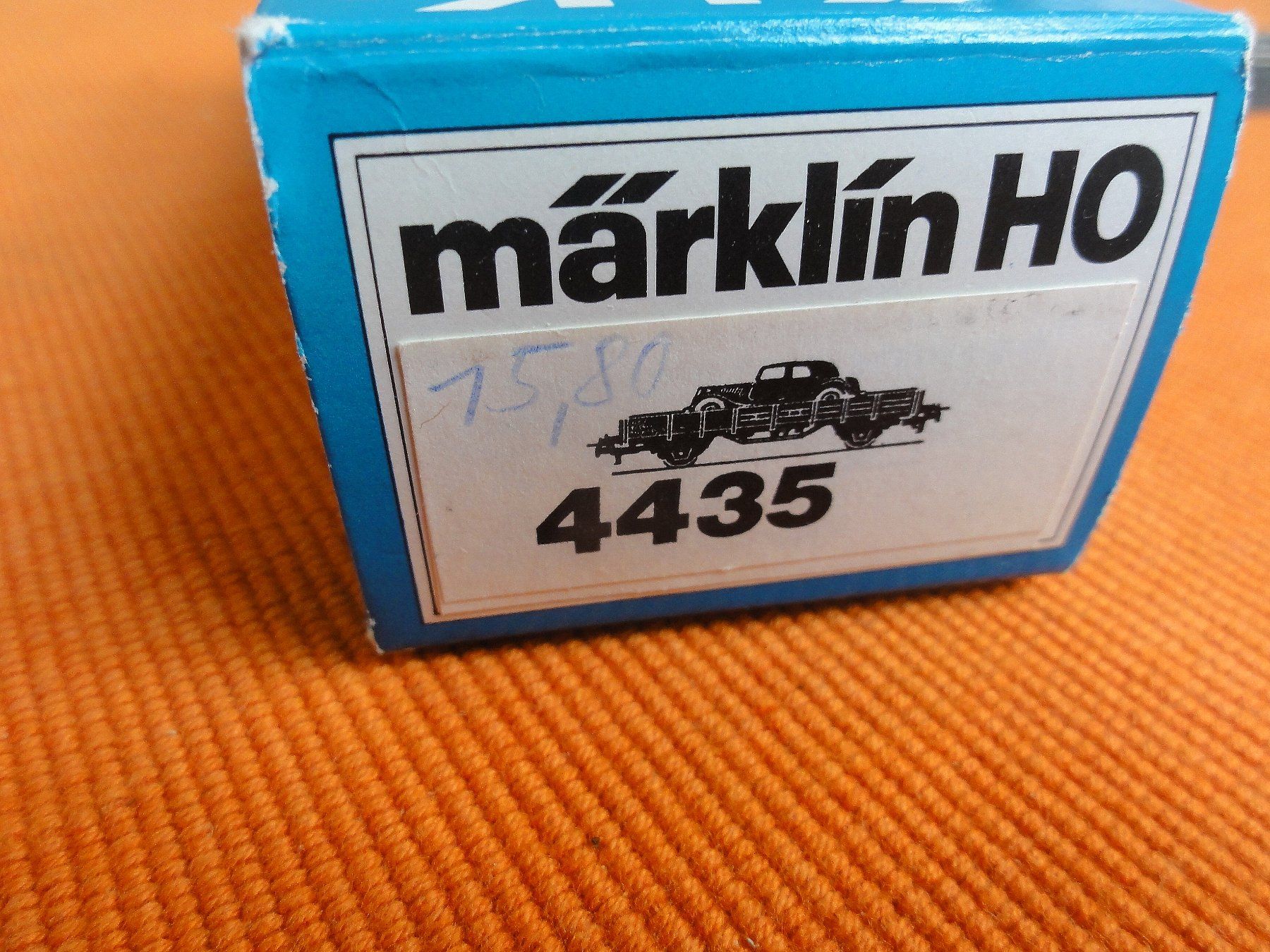 Märklin Modellini di ferrovie: Märklin 4435 offener Güterwagen – Usato da Ebikon venduto da 2297