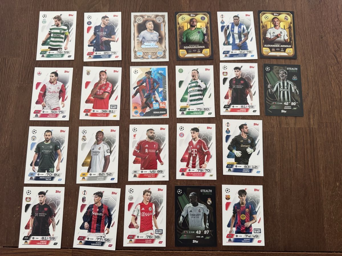 Cartoline: 50 Topps Match Attax Karten – Nuovo (secondo la descrizione) da Liebefeld venduto da Tatts81 1