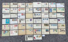 2/4 50 Briefe, Ersttagsausgaben DDR ab ca 1958 - 1988