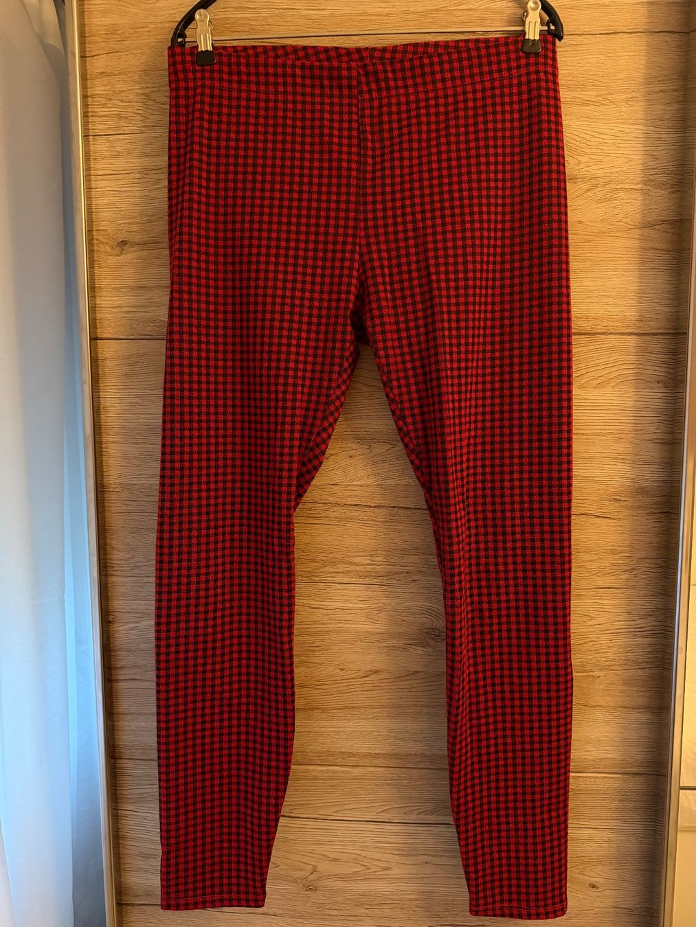 Leggings: Leggings mit Karomuster, Grösse M/L – Usato da Au ZH venduto da FMRF