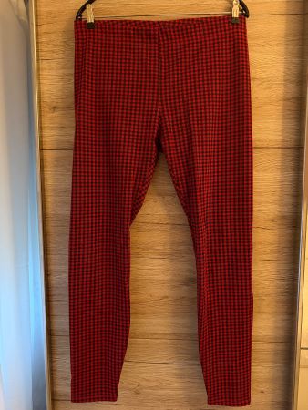 Leggings mit Karomuster, Grösse M/L