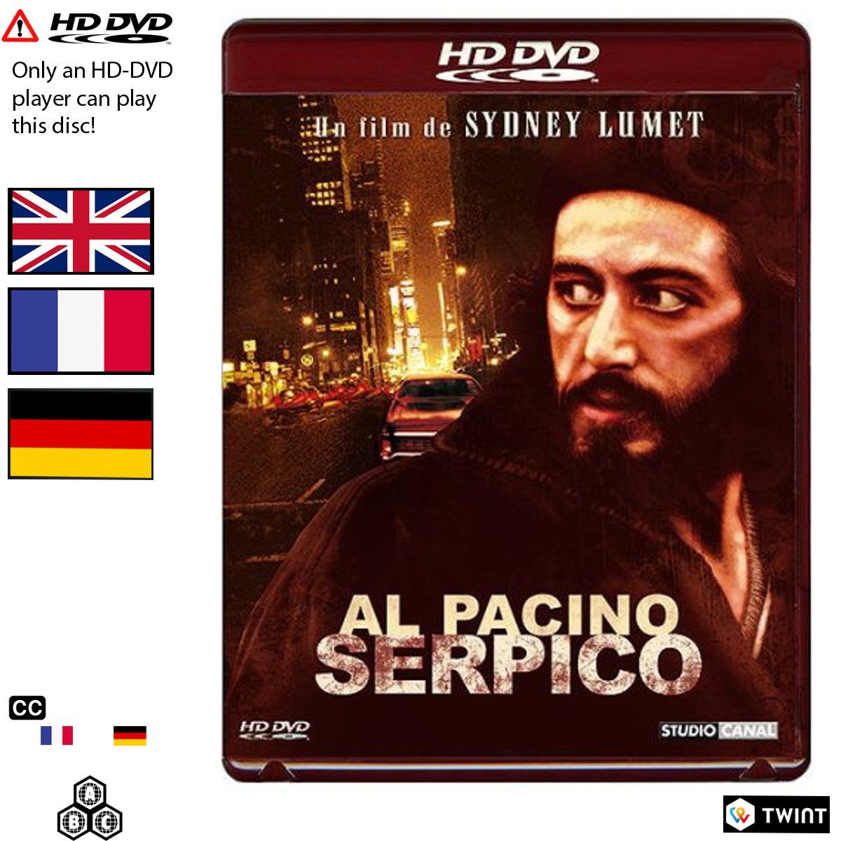 Tutti i DVDs: Serpico (1973) - HD-DVD – Usato da Semsales venduto da __Florian__