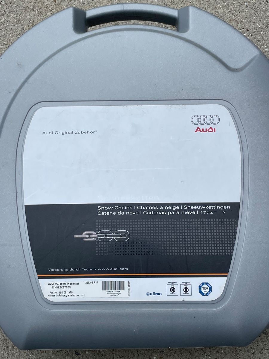 Schneeketten: Audi Schneeketten  – Gebraucht aus stachen von Esther09 1