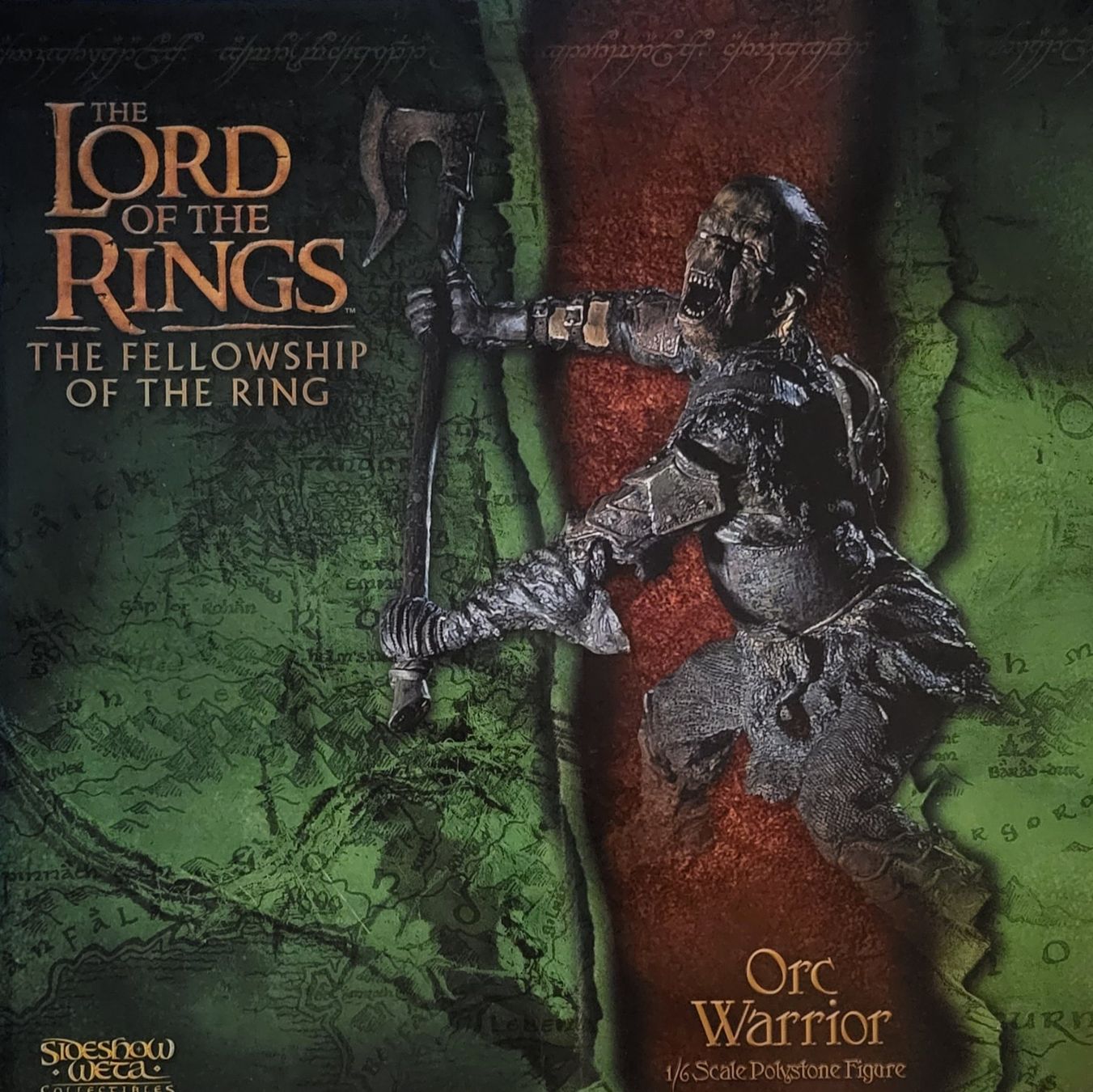 Statuette: Orc Warrior 1/6 Scale Ploystone Figure – Nuovo e nell'imballaggio originale da Weissbad venduto da luc_g25h