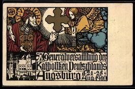 Ganzsache PP15 C182: Augsburg, 57. Gener