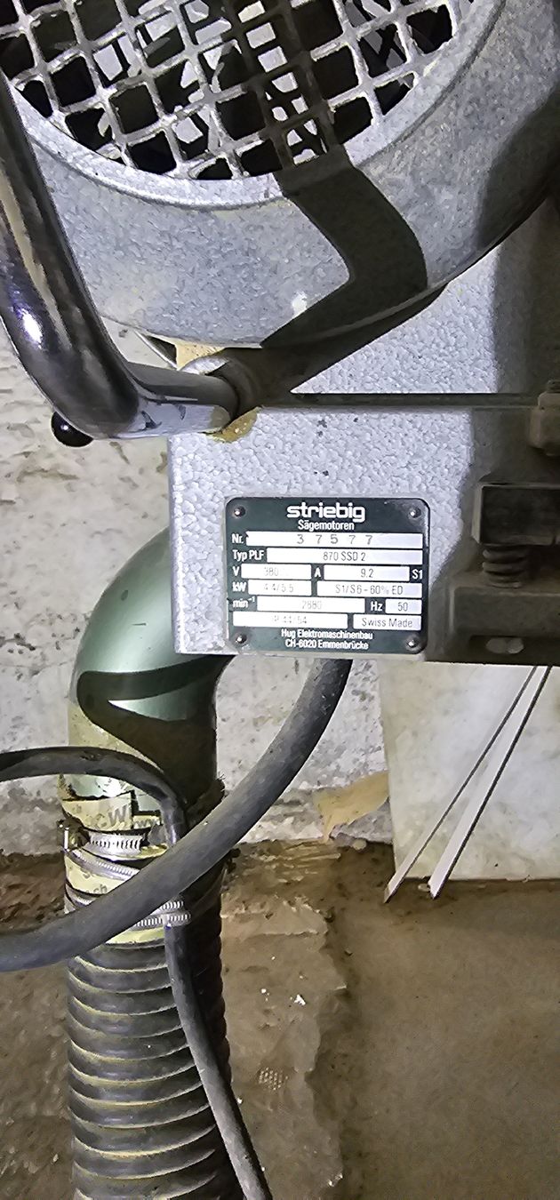 Alle Maschinen: Striebig Plattenfräse – Gebraucht aus Steinen von Holz1 2