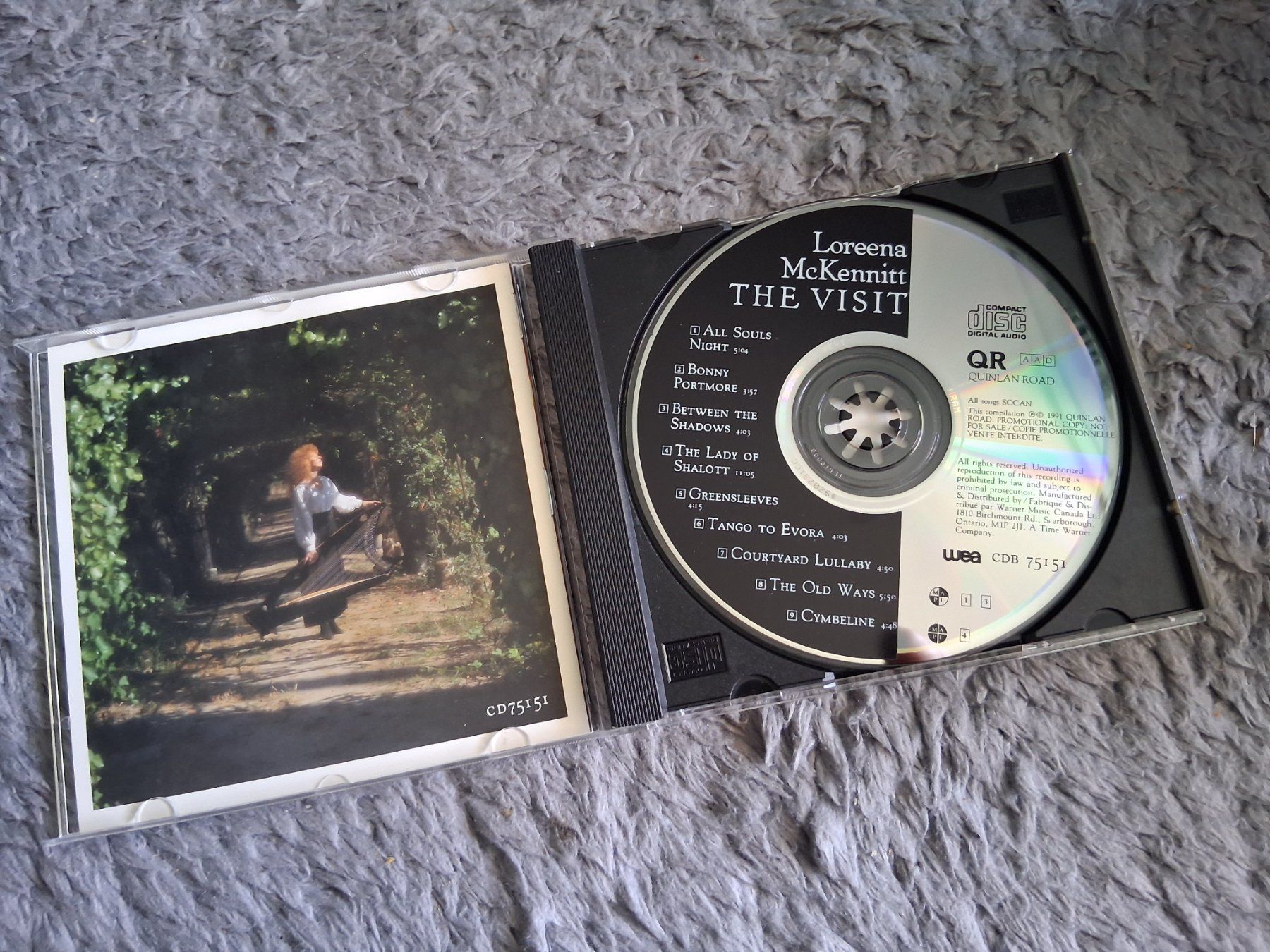 CDs: LOREENA MCKENNITT     THE VISIT     CD – D'occasion à Wetzikon ZH par Ramones01 2