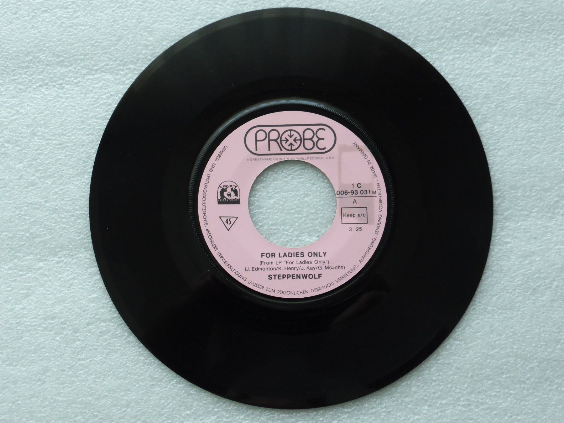 Dischi in vinile: Vinyl Single   STEPPENWOLF – Usato da Küssnacht am Rigi venduto da Mondkinder 1