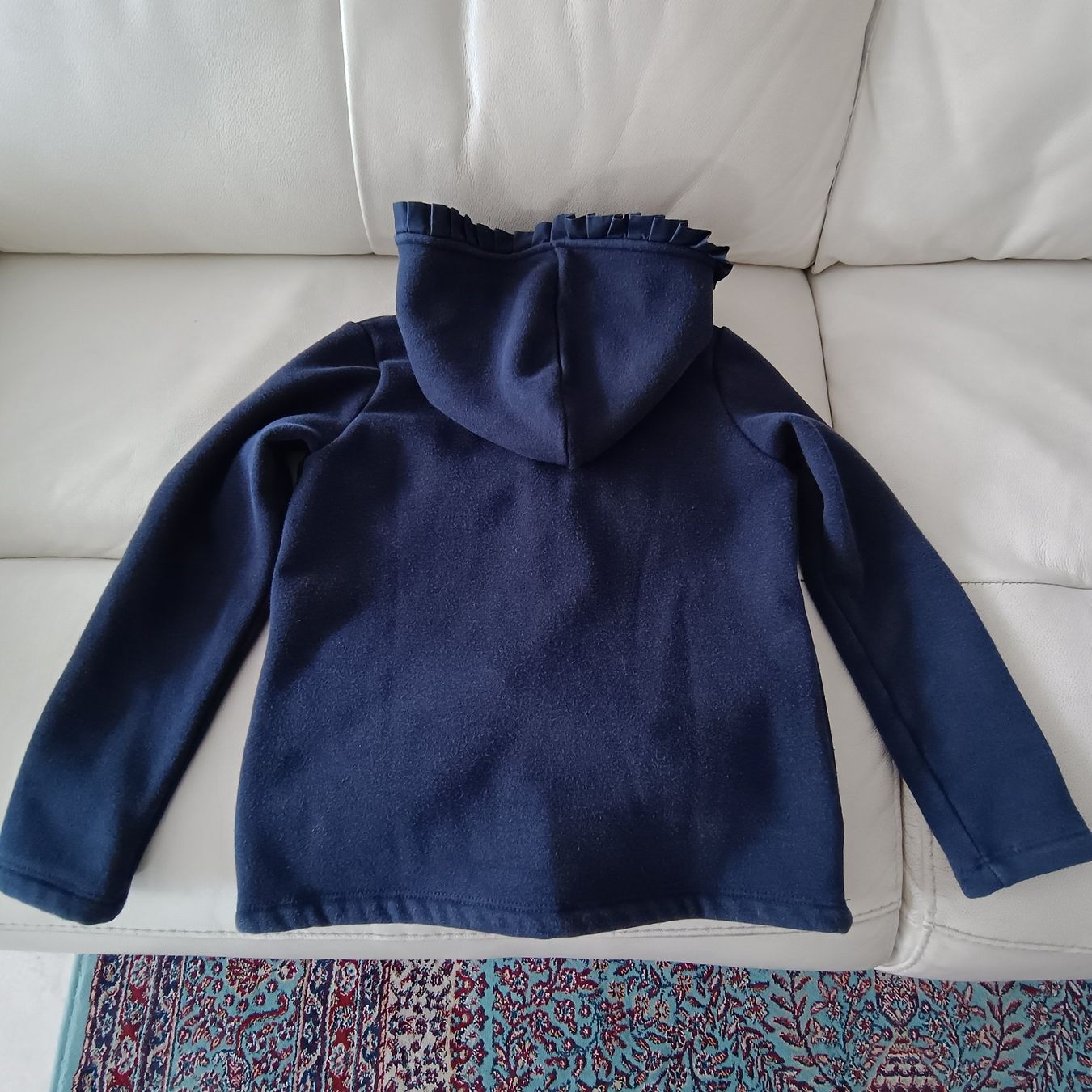 Giacche & Cappotti: Sweatjacke Mädchen mit Kuschelinnenfutter, Gr. 128 – Usato da Emmetten venduto da Hornberger 1