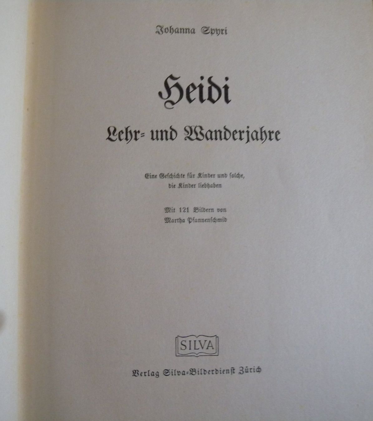 Bücher: Heidi - Wunderschönes Buch! – Gebraucht aus Hauenstein von davia72 1