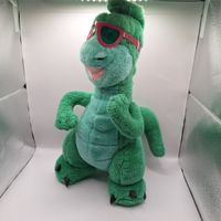 Denver, le dernier dinosaure, 1988, peluche vintage anime 