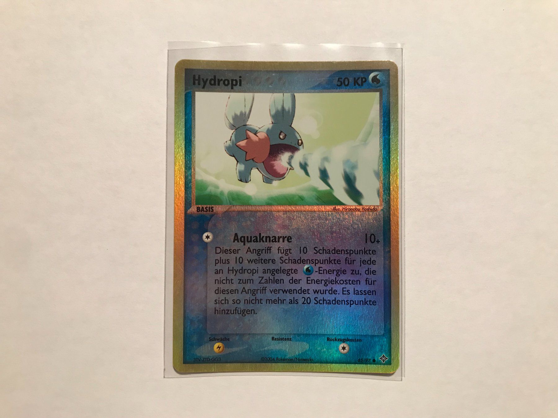 Pokémon Carte collezionabili: Hydropi reverse holo Ex Sandsturm DE – Usato da Hagendorn venduto da Pokecollectorch