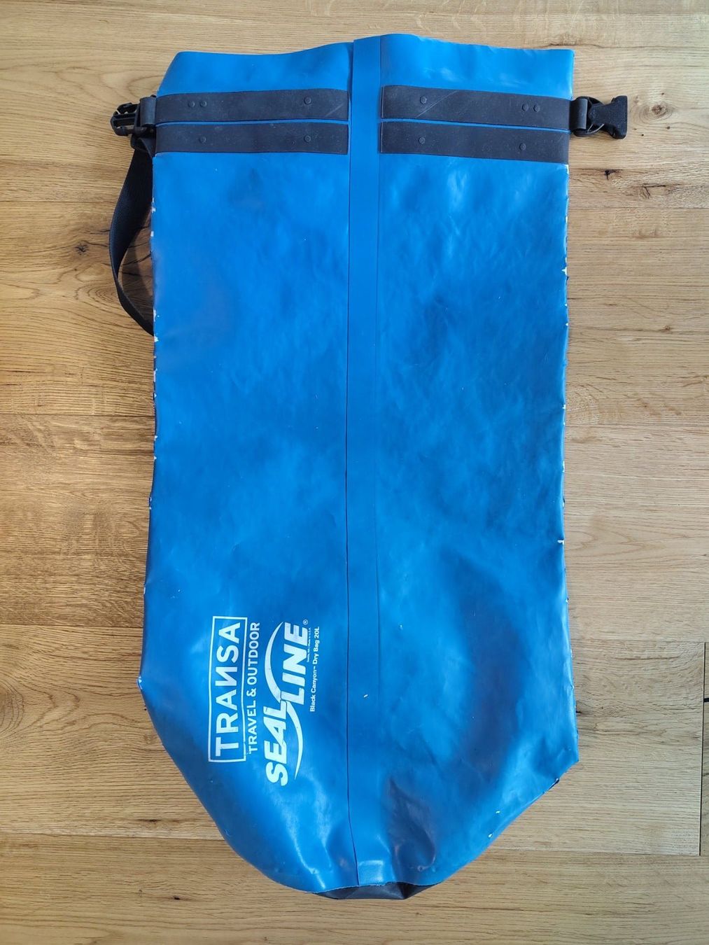 Sealine Borse: Transa SeaLine Seesack blau und alt – Usato da Interlaken venduto da dmncmg