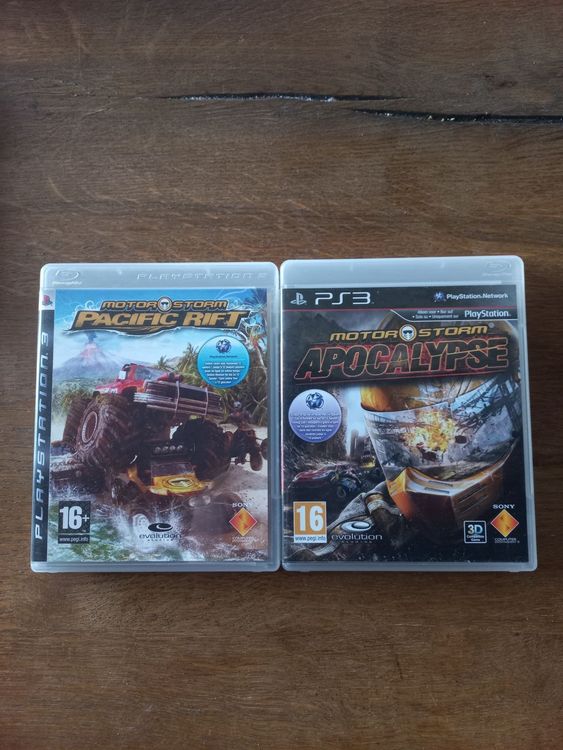 MOTOR STORM PACIFIC RIFT + MOTORSTORM APOCALYPSE, PS3 Kaufen auf Ricardo