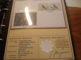 Abart Steinrötel 2009, FDC Nachauflage, mit Beschreibung