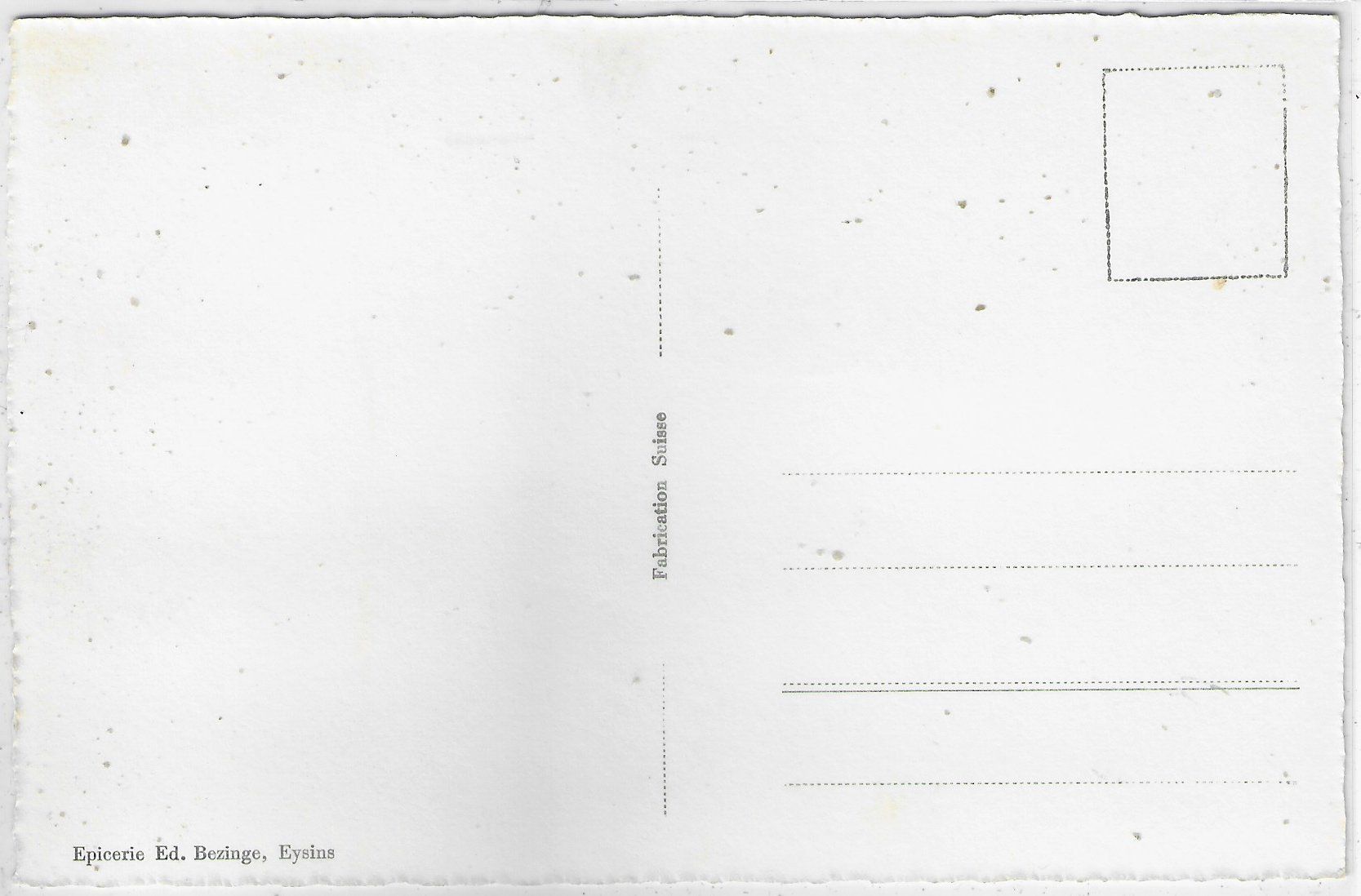 Cartoline postali: Eysins - Vue generale – Usato da Ettingen venduto da Kartenplanet 1