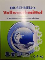 Dr.Schnells Vollwaschmittel für Weiss- und Buntwäsche 6.4 Kg