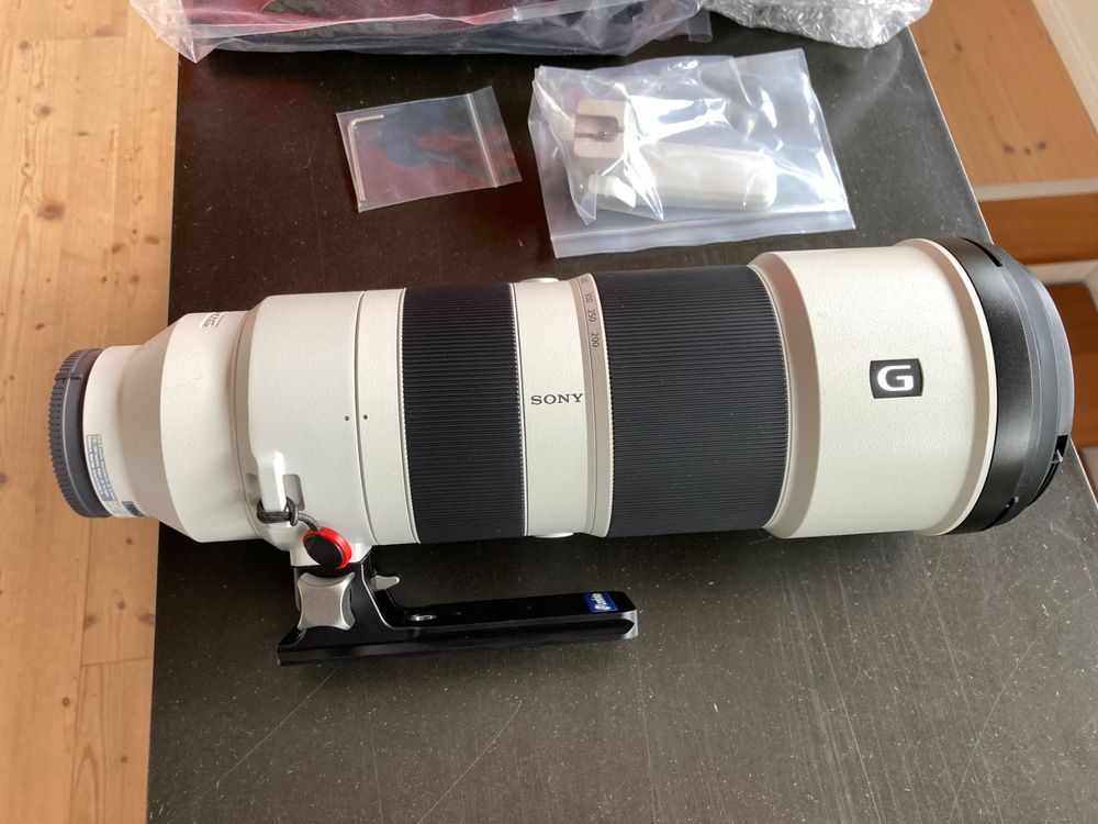 Support D'objectif Trépied Pour Sony FE 200-600mm | Compatible SEL200600G | Plaque Arca-Swiss Rapide - Aluminium Usiné CNC