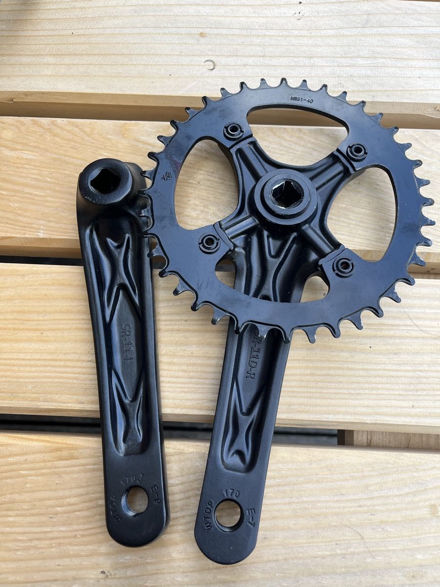 Pezzi di ricambio: Pedalier mono plateau 40T  – Nuovo (secondo la descrizione) da Biel/Bienne venduto da sou_7g92 1